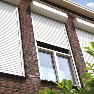 Vouwgordijn Vouwgordijn detail