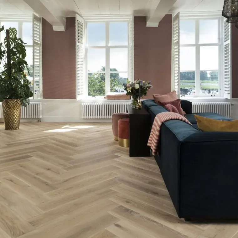 Kies voor visgraat detail