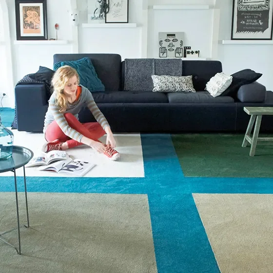 Tapijt Kamerbreed tapijt