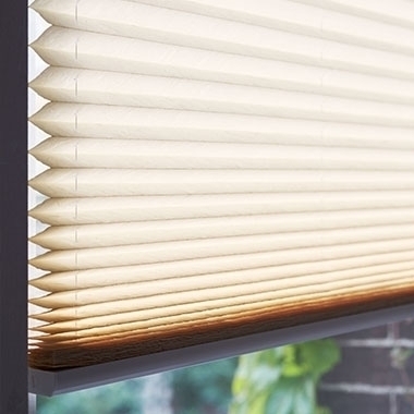 Pliss?gordijn Pliss?gordijn detail